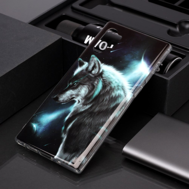 Samsung Note 10 PLUS Tracy nugarėlė Wolf 3