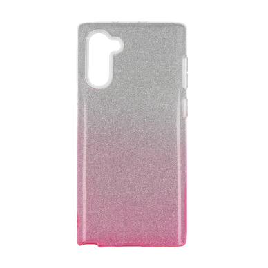 Samsung Note 10 rožinė GLITTER3 nugarėlė