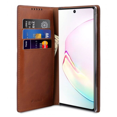 Samsung Note 10 rudas odinis WAXFALL KLASSIKER dėklas 2