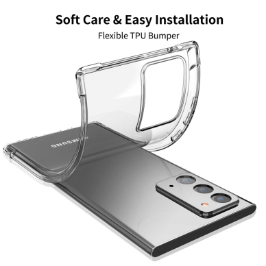 Samsung Note 20 skaidri LEEU DESIGN nugarėlė 8