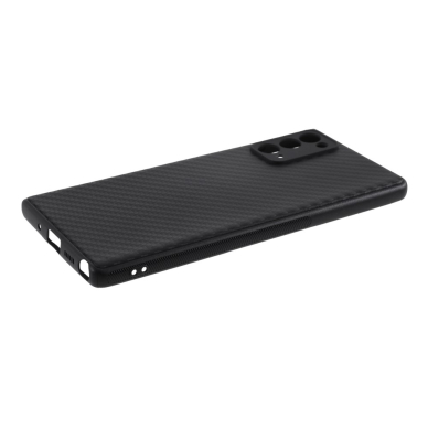 Samsung NOTE 20 Tracy juoda CARBON FIBER nugarėlė 4
