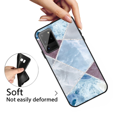 Samsung Note 20 Tracy nugarėlė Geometric marble blue 2