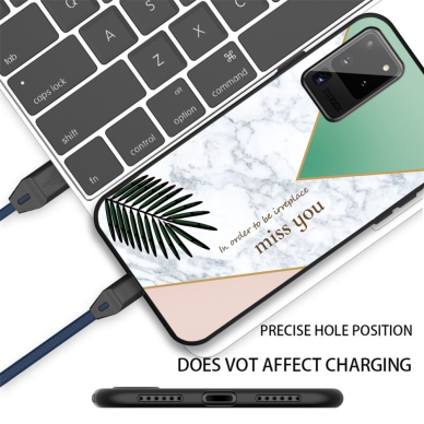 Samsung Note 20 Tracy nugarėlė Geometric marble Leaf 1