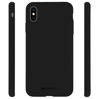 Samsung Note 20 ULTRA black MERCURY SILICONE nugarėlė 1