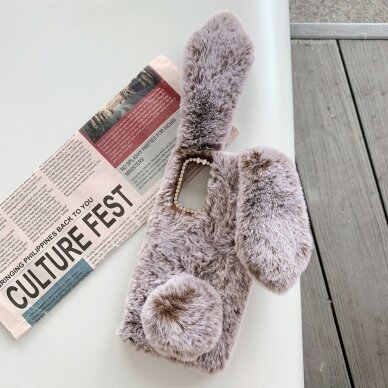 Samsung Note 20 ULTRA brown nugarėlė Fluffy Rabbit