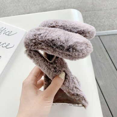 Samsung Note 20 ULTRA brown nugarėlė Fluffy Rabbit 2