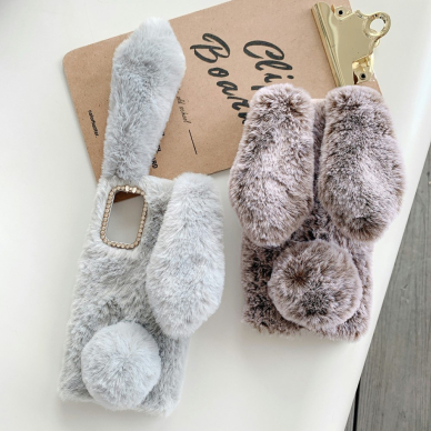 Samsung Note 20 ULTRA brown nugarėlė Fluffy Rabbit 4