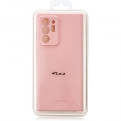 Samsung Note 20 ULTRA šviesiai rožinė MOLAN CANO nugarėlė 4