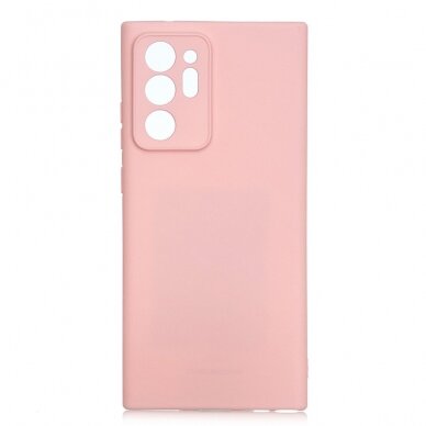 Samsung Note 20 ULTRA šviesiai rožinė MOLAN CANO nugarėlė