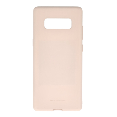 Samsung NOTE 8 kreminė SOFT FEELING nugarėlė