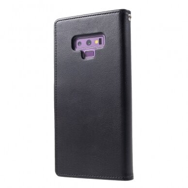 Samsung Note 9 juodas Rich diary dėklas 1