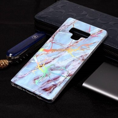 Samsung Note 9 Tracy Blue Marble+ nugarėlė 3
