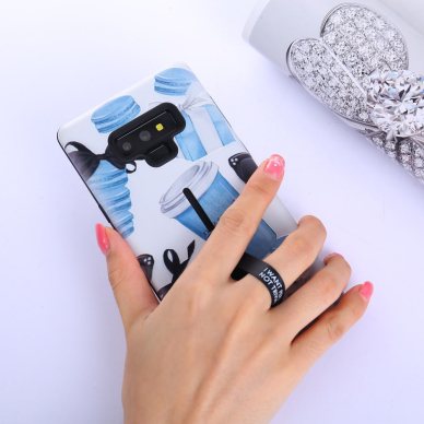 Samsung Note 9 Tracy Finger nugarėlė Macarons&gift 3