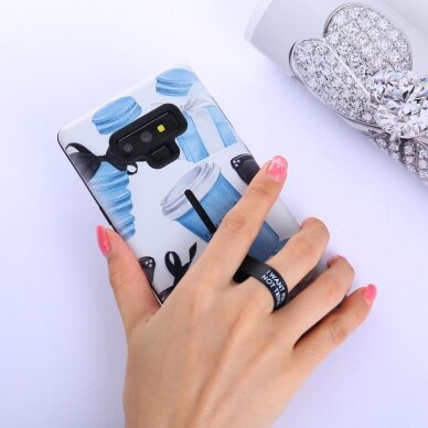 Samsung Note 9 Tracy Finger nugarėlė Macarons&gift 3