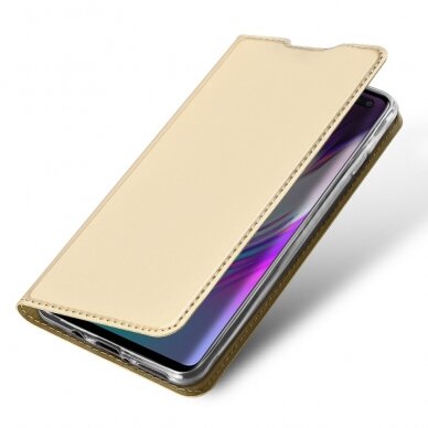 Samsung S10 5G aukso spalvos DUX DUCIS dėklas 3
