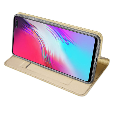 Samsung S10 5G aukso spalvos DUX DUCIS dėklas 4