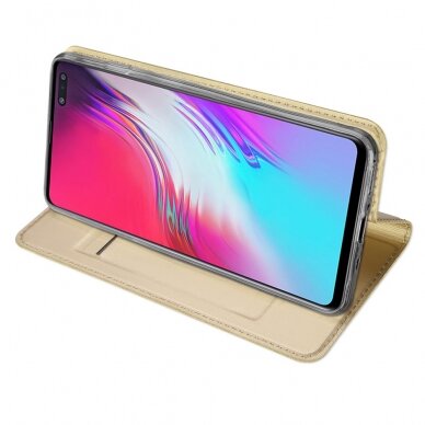 Samsung S10 5G aukso spalvos DUX DUCIS dėklas 4