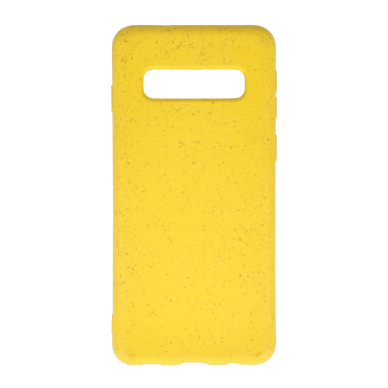 Samsung S10 geltona ECO wheat nugarėlė