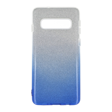 Samsung S10 Glitter3 mėlyna nugarėlė
