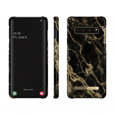 Samsung S10 iDeal Of Sweden nugarėlė Golden Smoke Marble 1