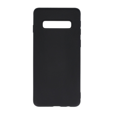 Samsung S10 juoda SILICONE LITE nugarėlė