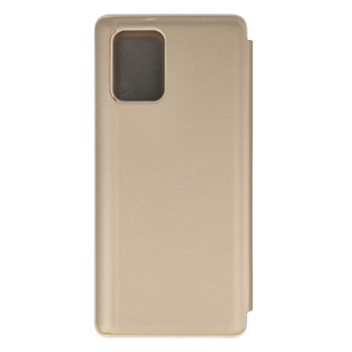 Samsung S10 LITE/A91 aukso spalvos VIEW WINDOW dėklas 1