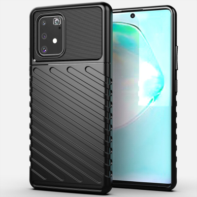 Samsung S10 LITE/A91 juoda THUNDER nugarėlė