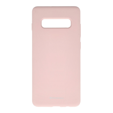 Samsung S10 PLUS pink sand MERCURY SILICONE nugarėlė