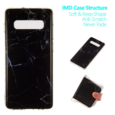 Samsung S10 PLUS Tracy nugarėlė Black Marble