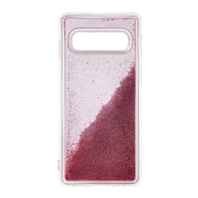 Samsung S10 rausva Water Pearl nugarėlė