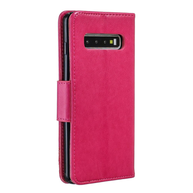 Samsung S10 rožinis Tracy K.FLEXI dėklas Drugeliai 2