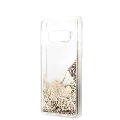 Samsung S10e aukso spalvos GUESS nugarėlė GUHCS10LGLHFLGO 3