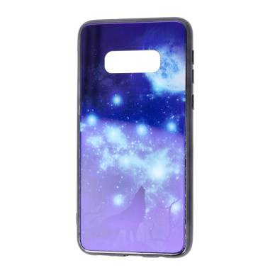 Samsung S10e BLUE RAY GLASS nugarėlė Sky&Wolf