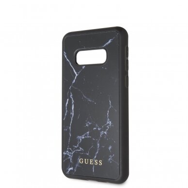 Samsung S10e juoda GUESS nugarėlė GUHCS10LHYMABK 3