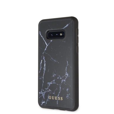 Samsung S10e juoda GUESS nugarėlė GUHCS10LHYMABK 2 Samsung S10e juoda GUESS nugarėlė GUHCS10LHYMABK 2