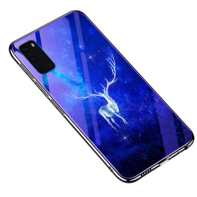 Samsung S20 BLUE RAY GLASS nugarėlė Elk 1