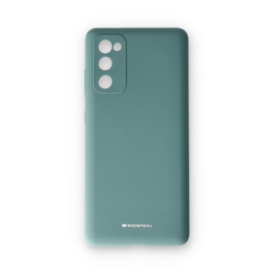 Samsung S20 FE green MERCURY SILICONE nugarėlė Samsung S20 FE green MERCURY SILICONE nugarėlė