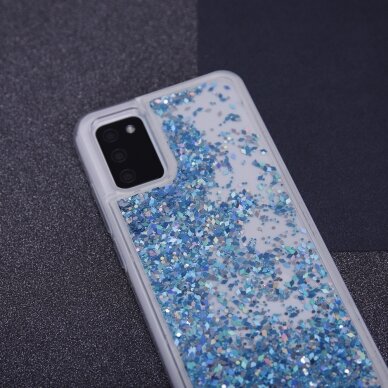 Samsung S20 FE blue Water Sparkle nugarėlė 6