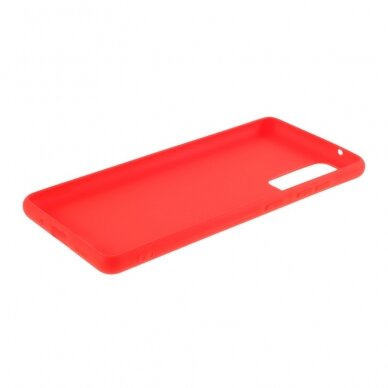 Samsung S20 FE raudona MAT+ nugarėlė 5