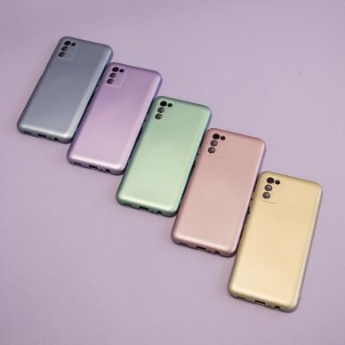Samsung S20 FE rožinė METALLIC nugarėlė 5