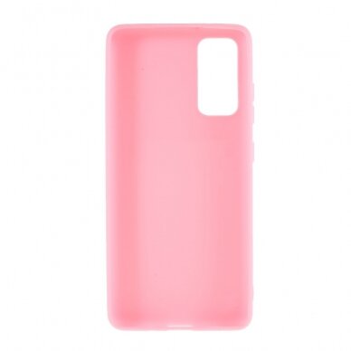 Samsung S20 FE šviesiai rožinė MAT+ nugarėlė 2