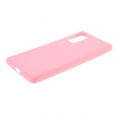 Samsung S20 FE šviesiai rožinė MAT+ nugarėlė 3