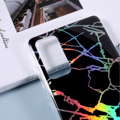 Samsung S20 FE Tracy Black Marble+ nugarėlė 2