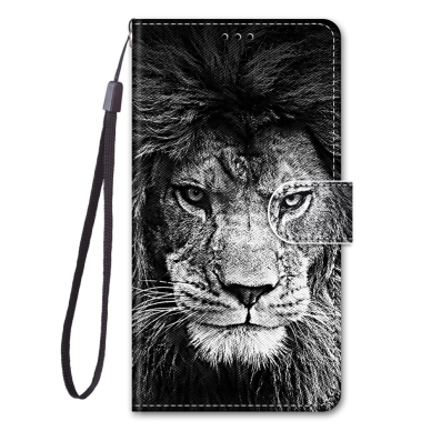 Samsung S20 FE Tracy fashion dėklas Black White Lion Head 10