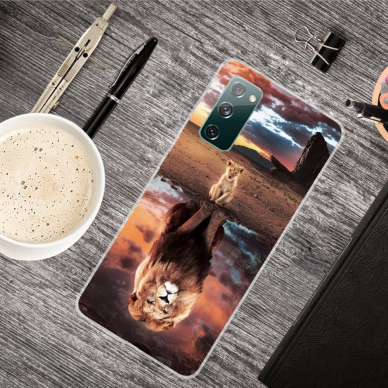 Samsung S20 FE tracy nugarėlė Lion 4