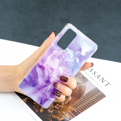 Samsung S20 FE Tracy nugarėlė Purple Sky Marble 2