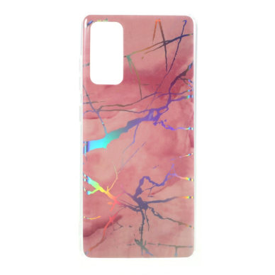 Samsung S20 FE Tracy Pink Marble+ nugarėlė