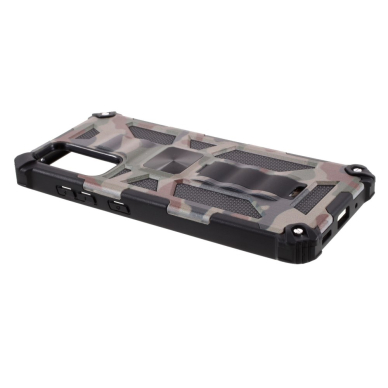 Samsung S20 FE green camouflage ARMOR METAL nugarėlė 3