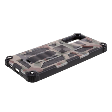 Samsung S20 FE green camouflage ARMOR METAL nugarėlė 4