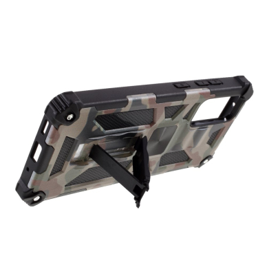 Samsung S20 FE green camouflage ARMOR METAL nugarėlė 6